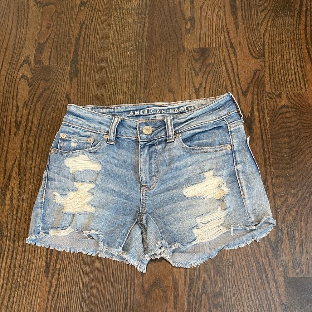 American Eagle Next Level stretch shorts midi 00